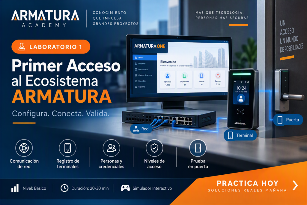 Primer Acceso al Ecosistema de simulación ARMATURA